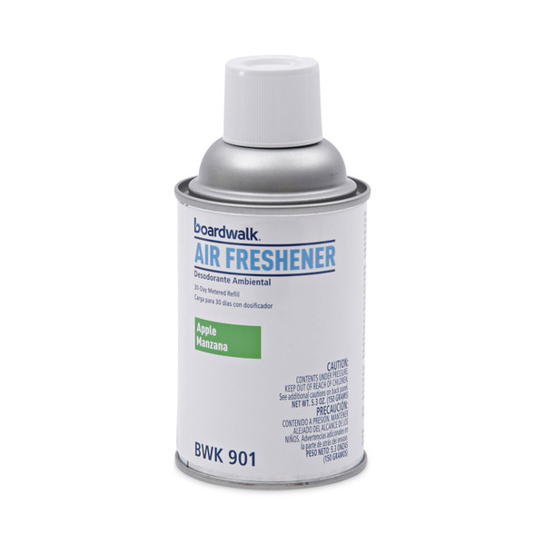Metered Air Freshener Refill, Apple Harvest, 7 oz Aerosol Spray, 12/Carton
