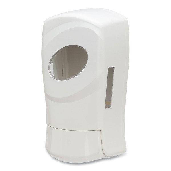 fit x1 manual foaming soap dispenser, 1.2 l, 5.12 x 4 x 10.5, ivory, 3/carton