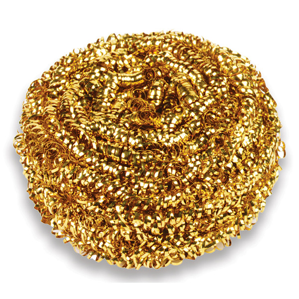 Brass Scrubber, 50 G, Gold, 72/carton