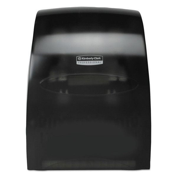 Sanitouch Hard Roll Towel Dispenser, 12.63 X 10.2 X 16.13, Smoke