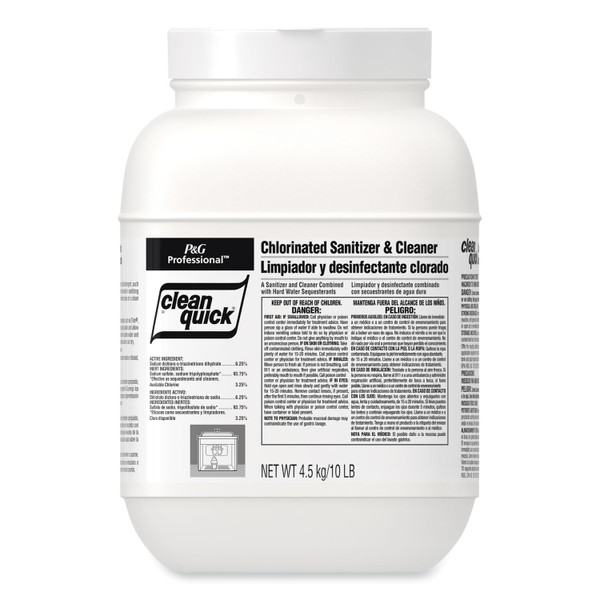 Powdered Sanitizer/cleanser, 10 Lb Bucket, 3/carton