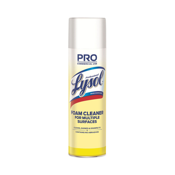 Disinfectant Foam Cleaner, 24 Oz Aerosol Spray