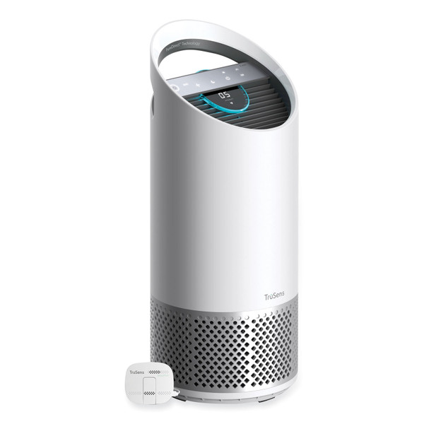 z-2000 medium room air purifier, 375 sq ft, white