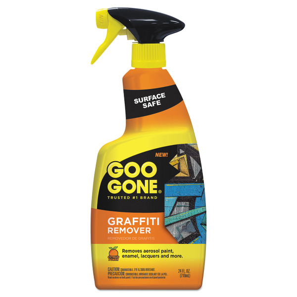 Graffiti Remover, 24 Oz Spray Bottle, 4/carton