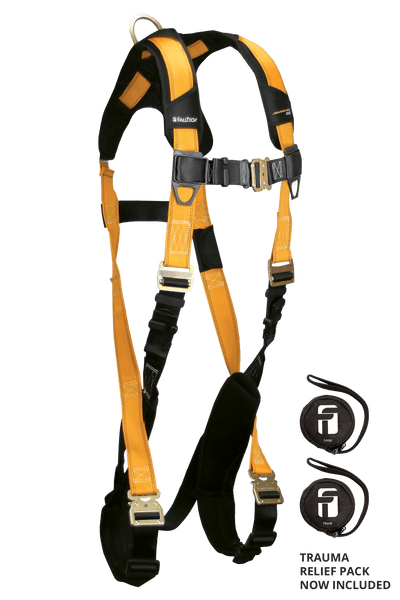 Journeyman Flex� Steel 1D Standard Non-belted Full Body Harness (7021QC)