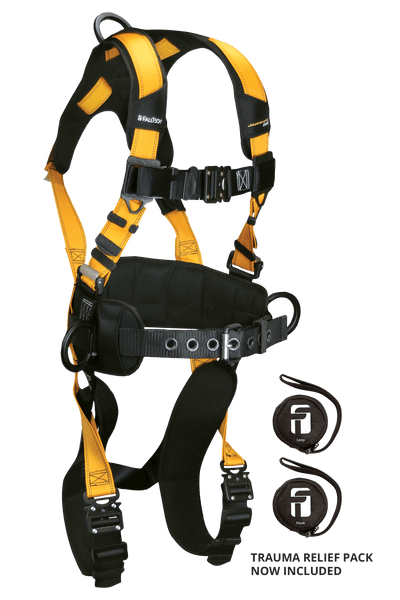 Journeyman Flex� Aluminum 3D Construction Belted Full Body Harness (7035BQC)