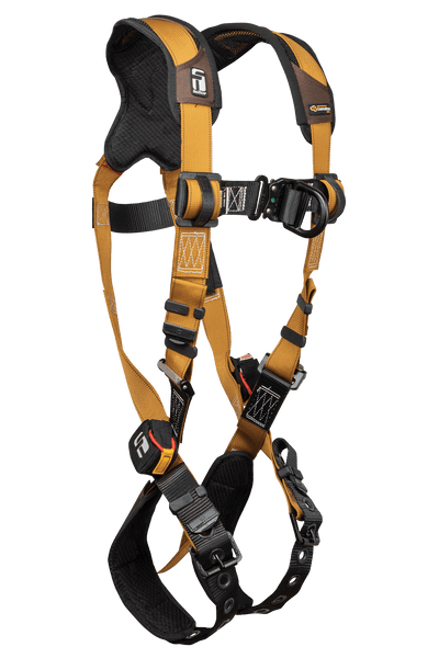 Advanced ComforTech� Gel 2D Climbing Non-belted Full Body Harness, Tongue Buckle Leg Adjustment (7080BFD)
