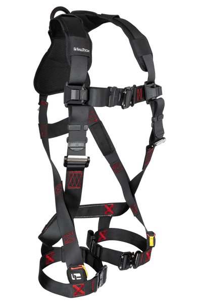 FT-Iron� 1D Standard Non-Belted Full Body Harness, Quick Connect Buckle Leg Adjustment (8141B)