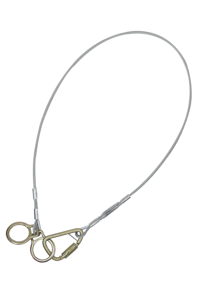 Cable Carabiner Sling Anchor with Galvanized Steel Cable (84202D8FT)