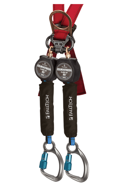 6' DuraTech� Mini Class 1 Personal SRL-P with Aluminum Carabiners, Includes Steel Dorsal Connecting Carabiner (72706TB6)