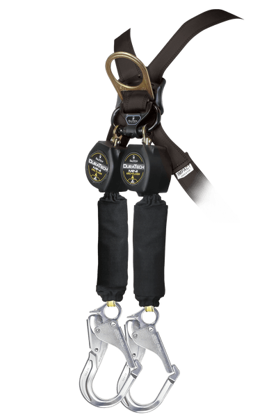 6' Arc Flash DuraTech� Mini Class 1 Personal SRL-P with Aluminum Rebar Hooks, Includes Steel Dorsal Connecting Carabiner (72906TB5)
