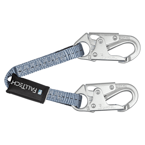 2' Web Restraint Lanyard, Fixed-length with Steel Snap Hooks (820324)