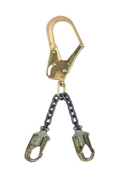 19" Premium Rebar Positioning Assembly with Chain and Steel Swivel Rebar Hook (825010LK)