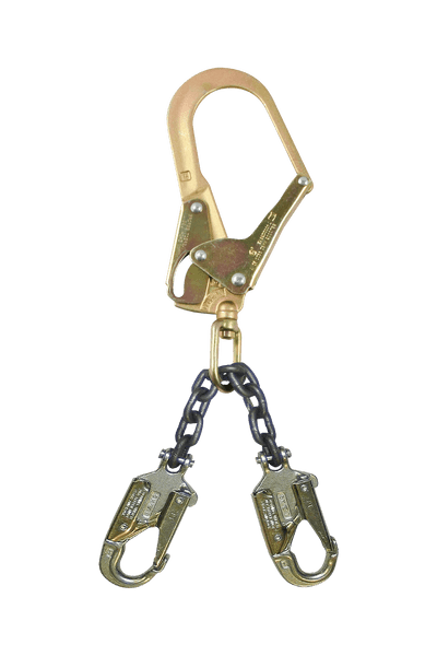 17" Premium Rebar Positioning Assembly with Chain and Steel Swivel Rebar Hook (82506L)