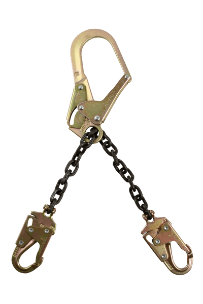 21" Standard-duty Rebar Positioning Assembly with Chain and Steel non-Swivel Rebar Hook (8250LT)