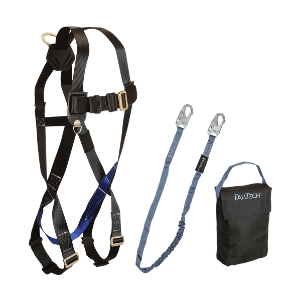 Harness and Lanyard 3-pc Kit Including Small Storage Bag (7015, 8259, 5005) (9005PS)