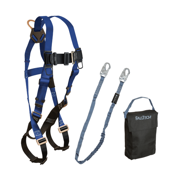 Harness and Lanyard 3-pc Kit Including Small Storage Bag (7007, 8259, 5005P) (KIT072595P)