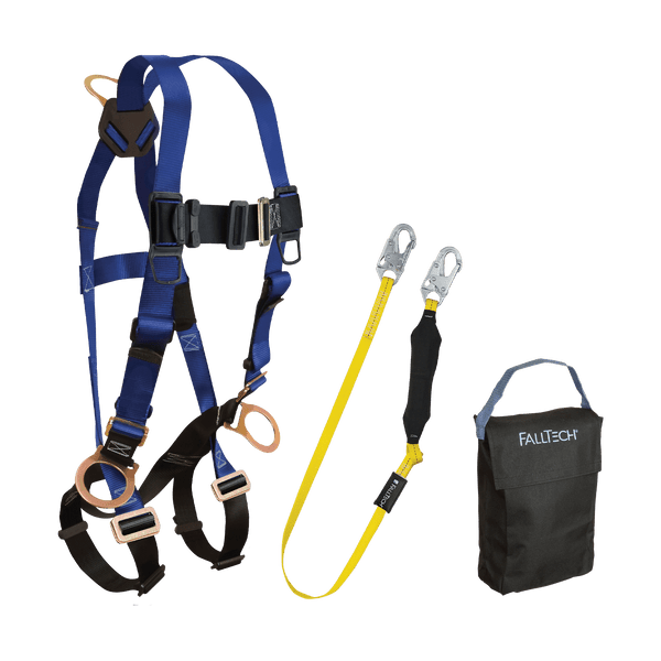Harness and Lanyard 3-pc Kit Including Medium Storage Bag (7016, 8259Y3, 5006MP) (KIT169Y36P)