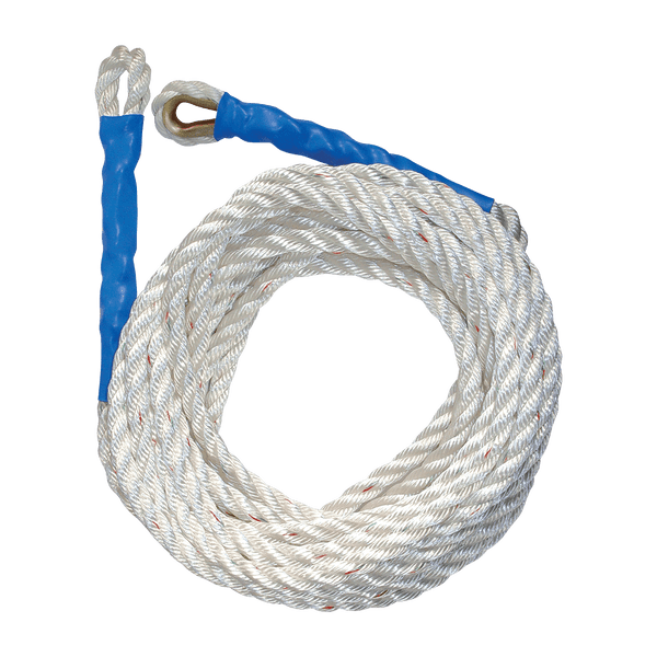 Premium Polyester Blend Vertical Lifeline with Double-hooks (8150DH)