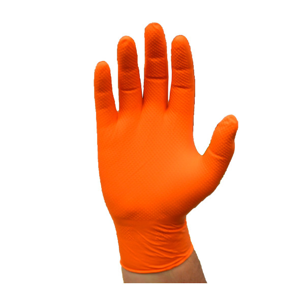 Disposable Nitrile Glove, Powder Free with Textured Grip - 7 mil (2940)