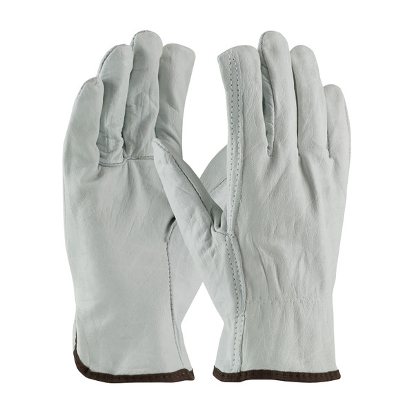 Economy Grade Top Grain Cowhide Leather Drivers Glove - Straight Thumb (68-105)