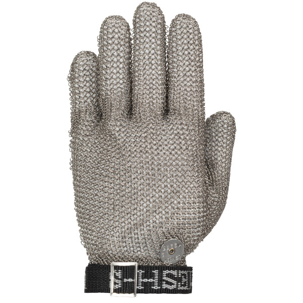 Stainless Steel Mesh Glove with Adjustable Strap - Wrist Length (USM-1105)