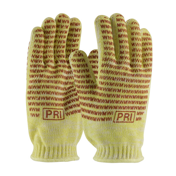 DuPont Kevlar® / Cotton Seamless Knit Hot Mill Glove with Cotton Liner and Double-Sided EverGrip Nitrile Coating - 24 oz (43-552)
