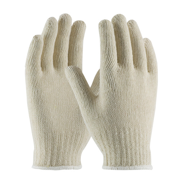 Economy Weight Seamless Knit Cotton/Polyester Glove - Natural (35-C103)