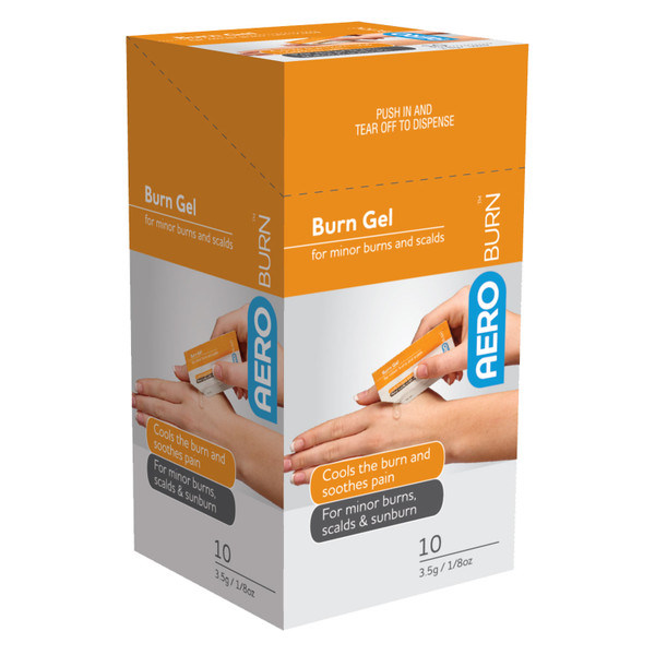 AEROBURN Burn Gel Packets 3.5g 10/box