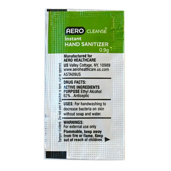 AEROCLEANSE Hand Sanitizer Packet 0.9g