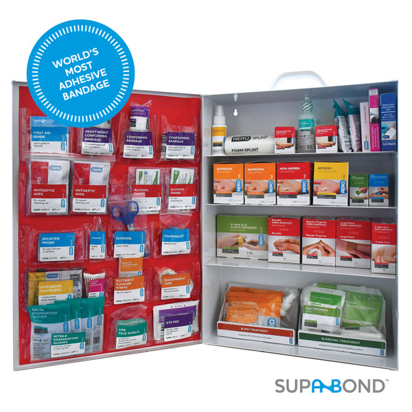 INDUSTRA First Aid Cabinet Food Mfg Meds 150 Series