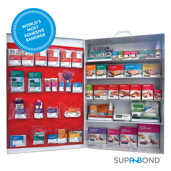 INDUSTRA First Aid Cabinet Food Mfg Meds 200 Series