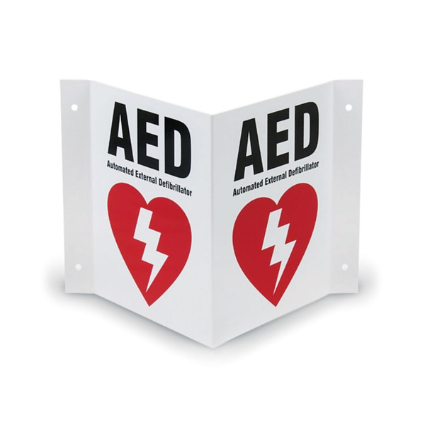 CARDIACT AED Wall Sign