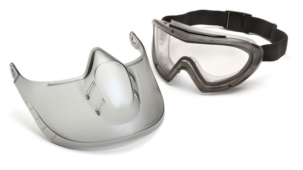 Capstone® Shield | Clear | Dual Lens H2X Anti-Fog