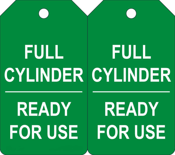 FULL CYLINDER READY FOR USE, 5-3/4" x 3-1/4", PF-Cardstock, Pack 25