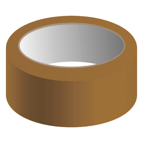 3" x 108-ft., 6-mil Adhesive Vinyl, Brown