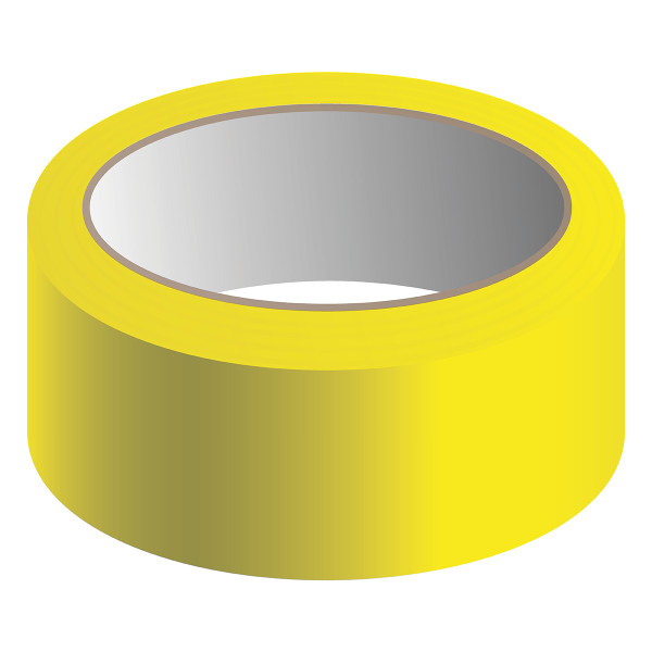 3" x 108-ft., 6-mil Adhesive Vinyl, Yellow