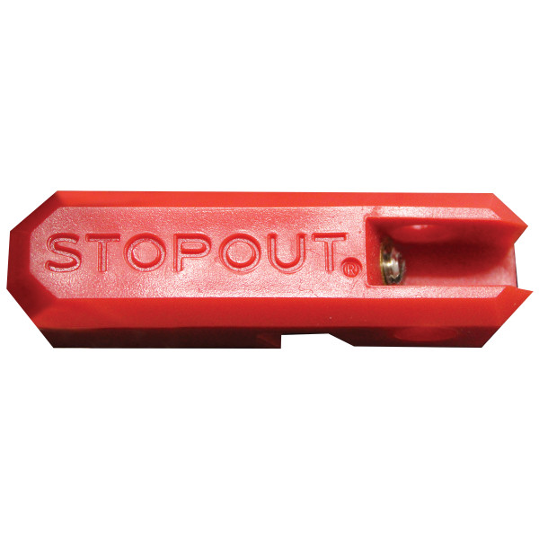 STOPOUT� Low-Profile Circuit Breaker Lockout, Plastic, 3" x 13/16" x 3/4"