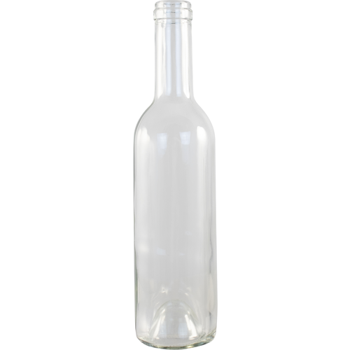 Wine Bottle Clear 375mL Burgundy (24ct)