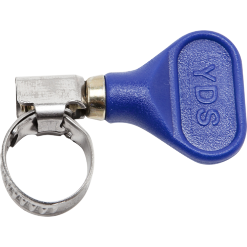 Easy Turn Hose Clamp 1/2" (blue)