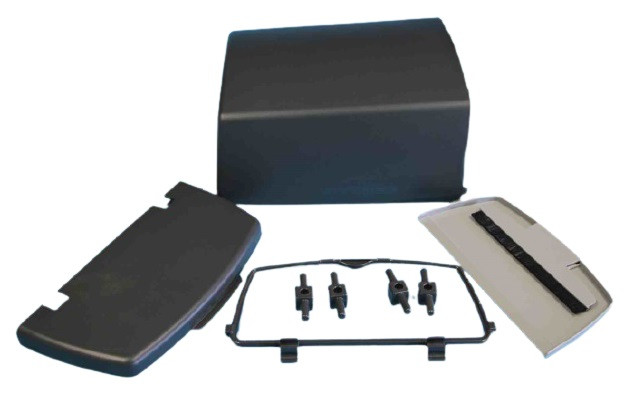 Hartal Mocca 3-Piece Door Bin Set - For Caravans, Motorhomes, & Campers (New Shape)