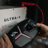 KickAss Flexicharge 12V 32A ACDC Smart Battery Charger For Lead Acid, AGM & Lithium Batteries