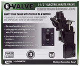 Valterra 1 1/2" 12V DC Electric Gate Valve