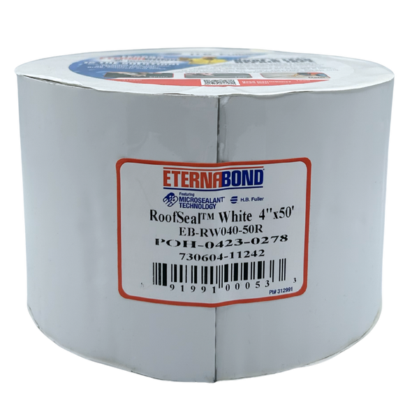 Eternabond Roof Seal Tape- White 4" x 50' Roll