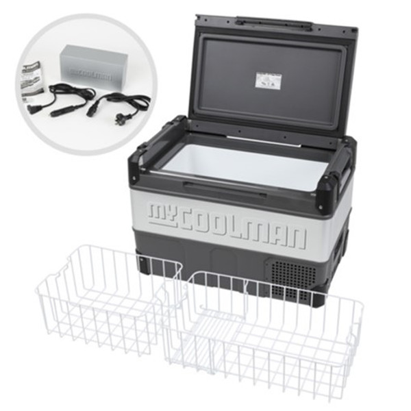 MyCoolman Portable Fridge 60L Single Zone AC-DC MyCoolman Portable Fridge 60L Single Zone AC-DC