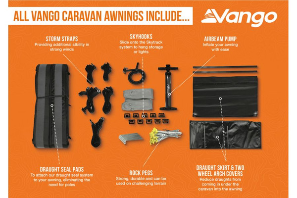 Vango Balletto ElementsPro330 Awning With Carpet