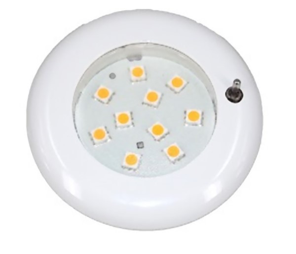 Nova Interior LED 8-30V White With Switch 10SMD