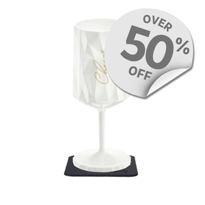 Silwy Magnetic Plastic Glass - Wine - Cheers