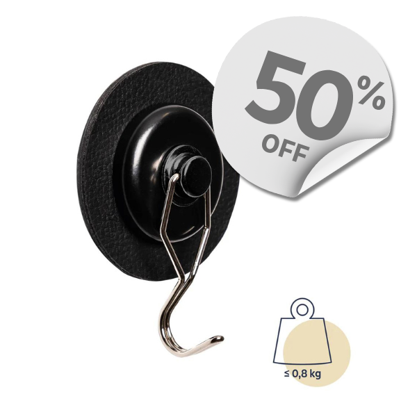 Silwy Magnetic Hook the one incl. pad - BLACK