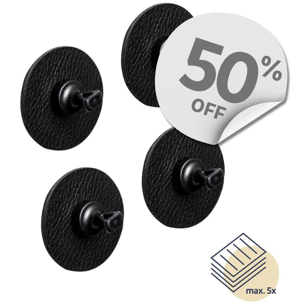 Silwy Magnetic Pins Flex inc. Pads BLACK